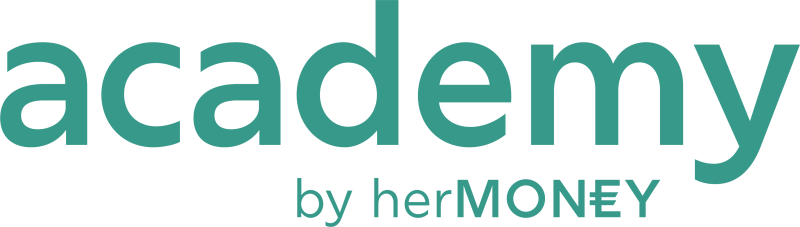 Logo der herMoney-Academy